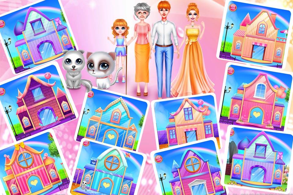 اسکرین شات 2 برنامه Princess Room Decoration