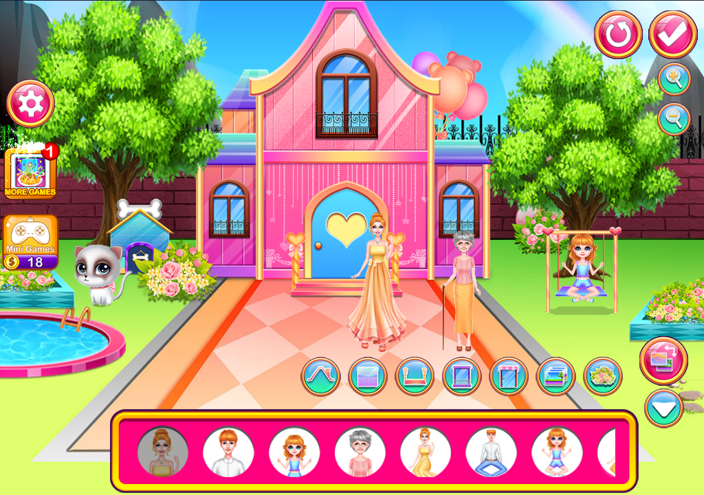 اسکرین شات 5 برنامه Princess Room Decoration