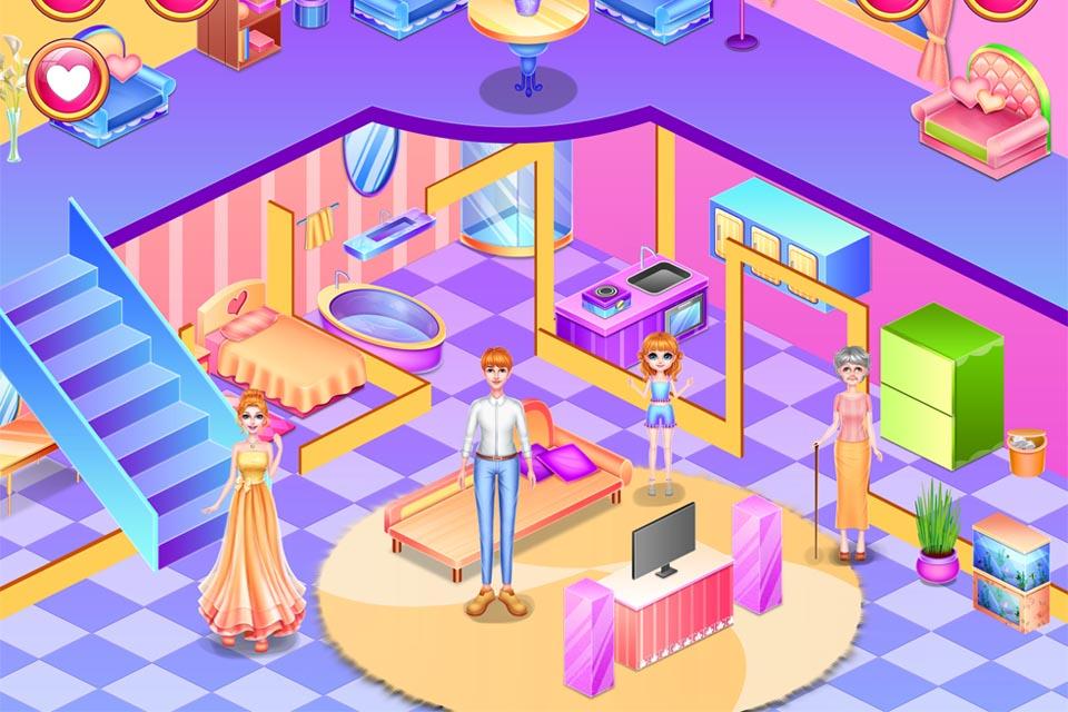 اسکرین شات 3 برنامه Princess Room Decoration