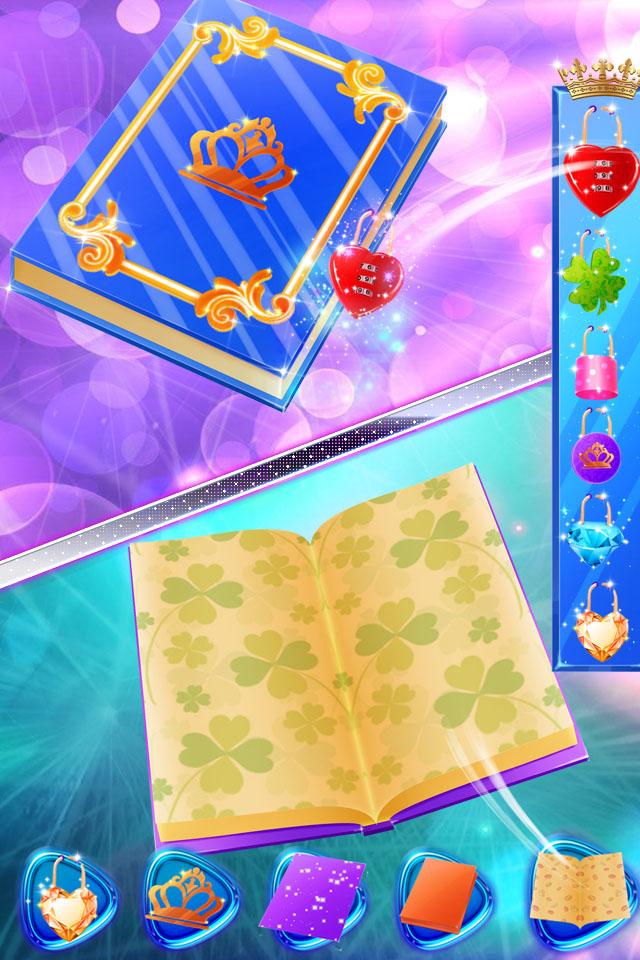 اسکرین شات 1 برنامه Princess Crash Course Diary