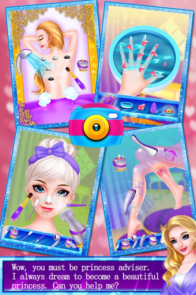 اسکرین شات 6 برنامه Princess Crash Course Diary