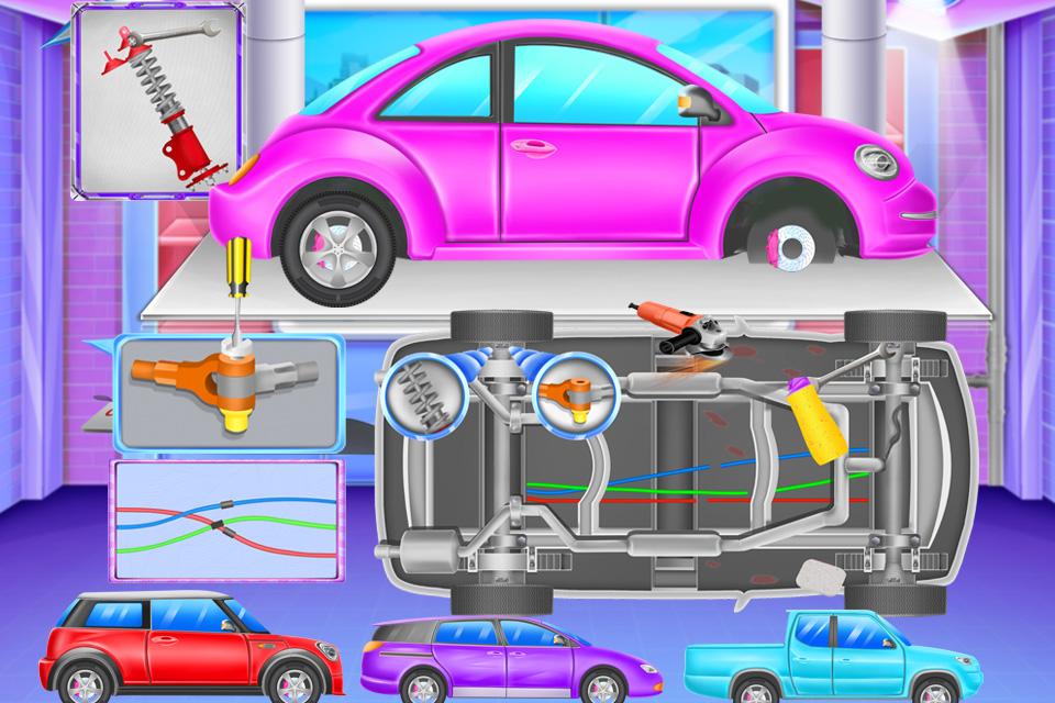 اسکرین شات 3 برنامه Super Car Wash And Fix