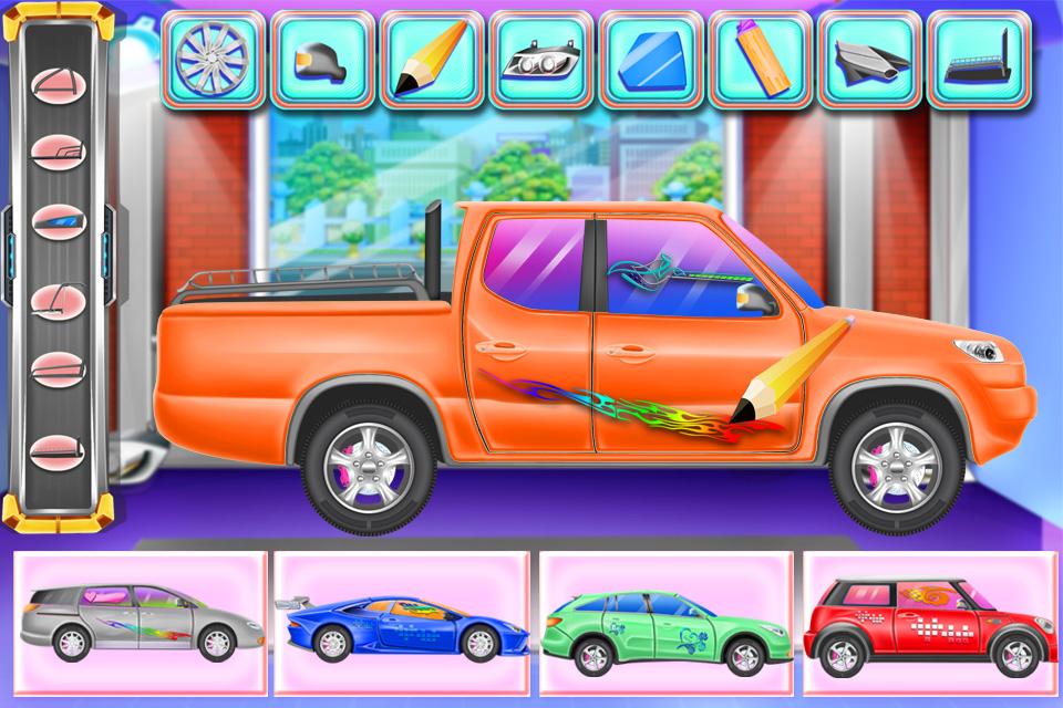 اسکرین شات 6 برنامه Super Car Wash And Fix