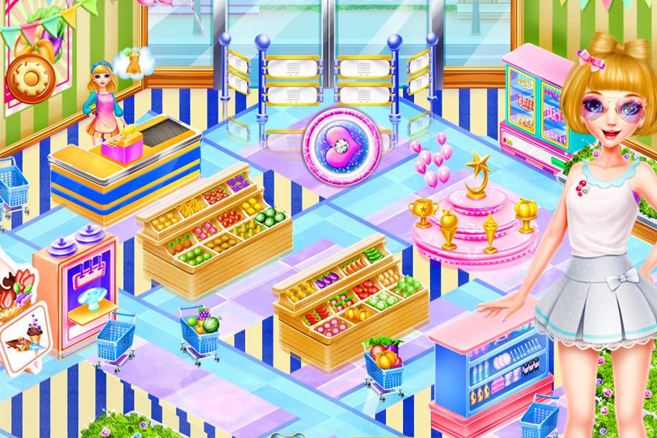 اسکرین شات 1 برنامه Supermarket Small Headed