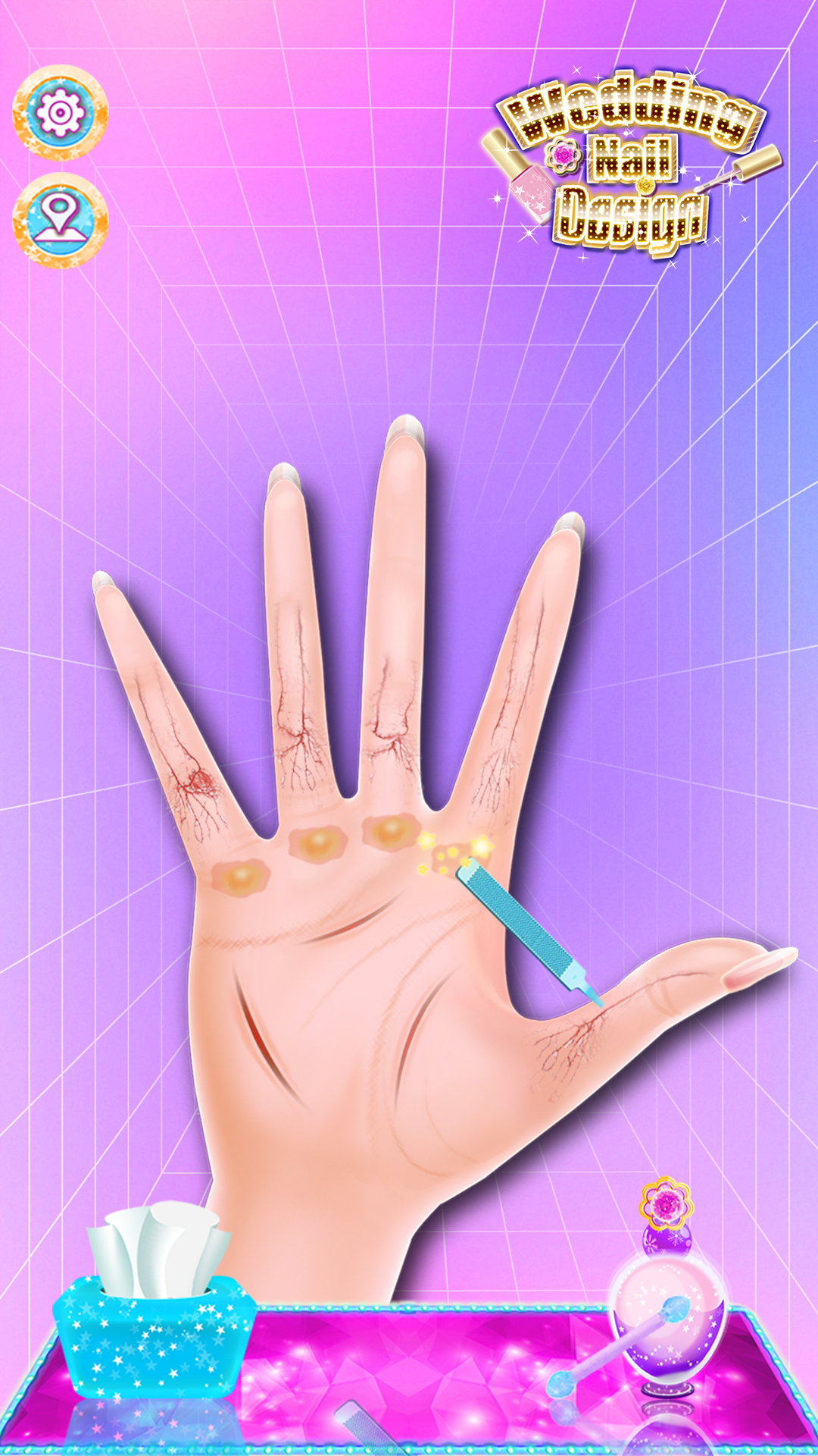اسکرین شات 1 بازی Wedding Nail Design