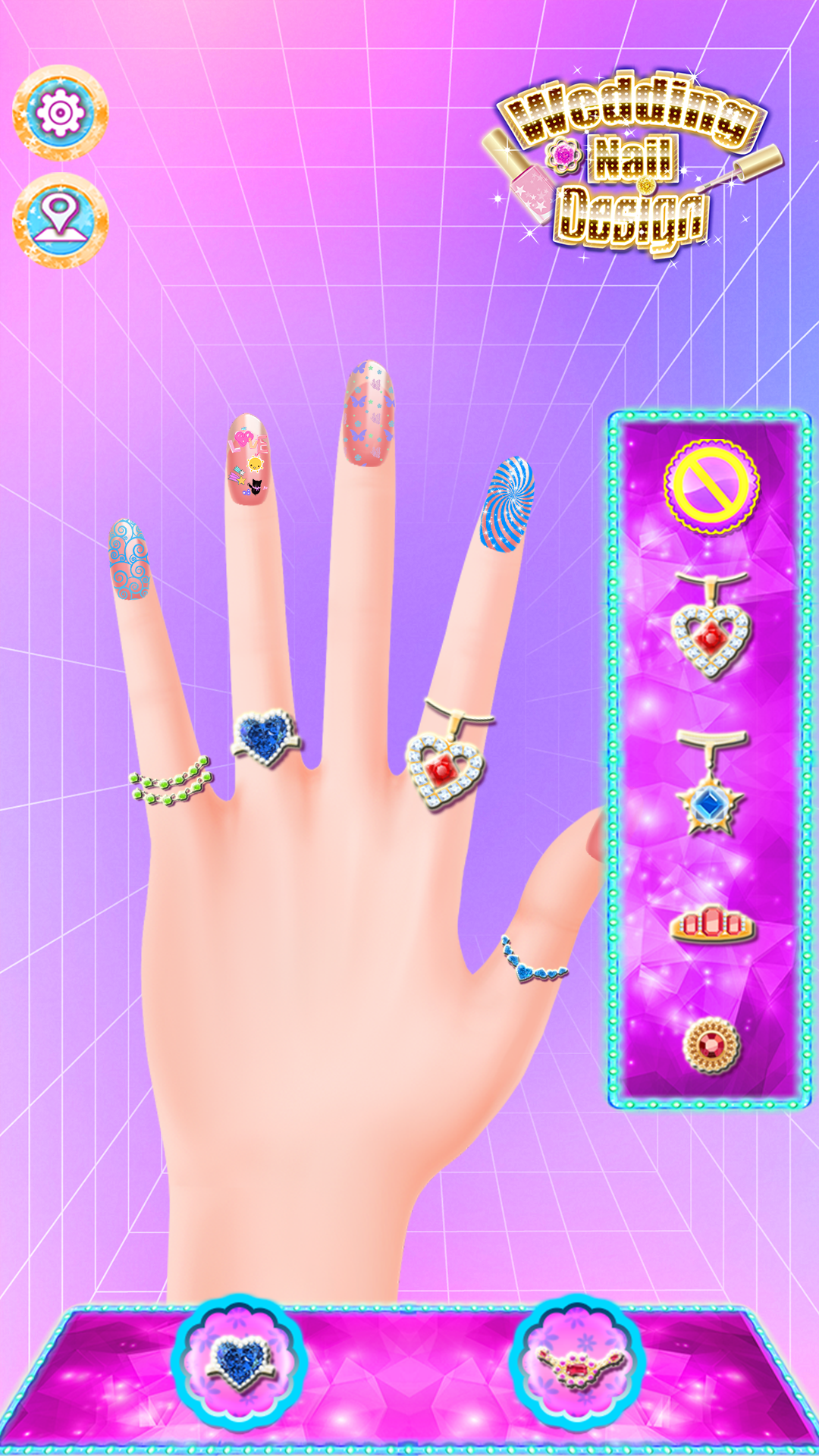 اسکرین شات 4 بازی Wedding Nail Design