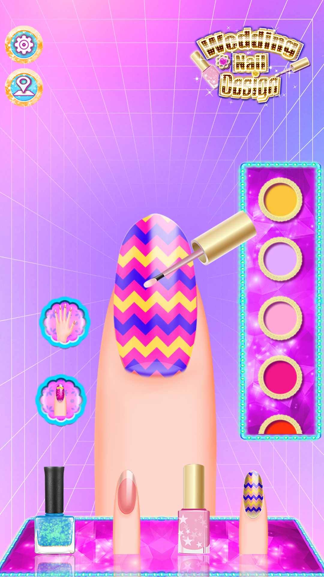 اسکرین شات 3 بازی Wedding Nail Design
