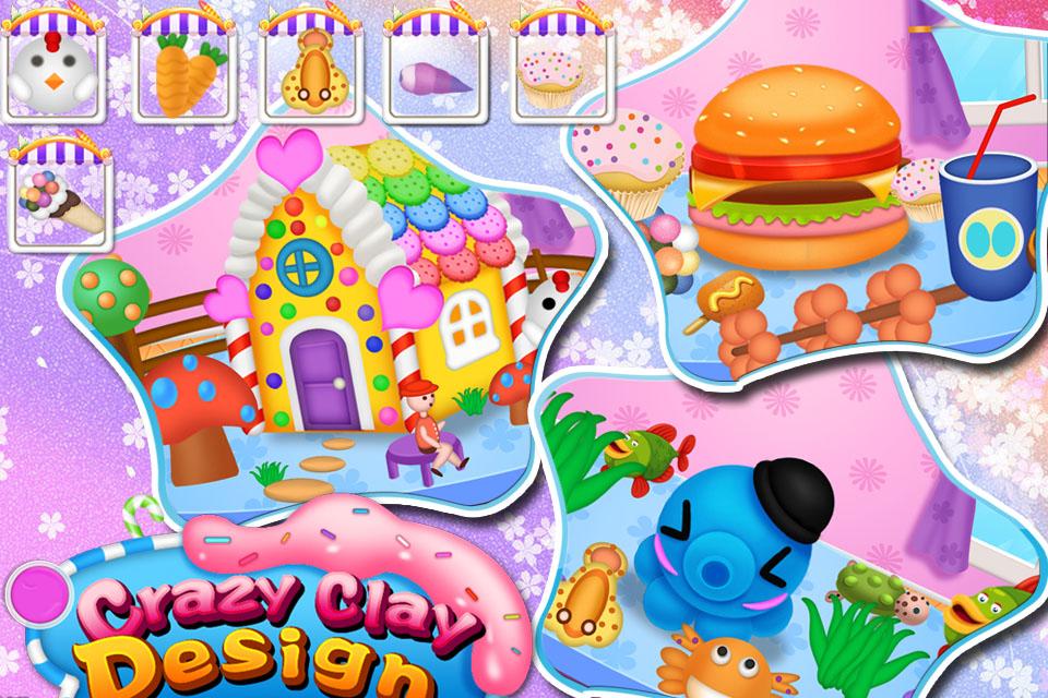 اسکرین شات 3 برنامه Crazy Clay Design