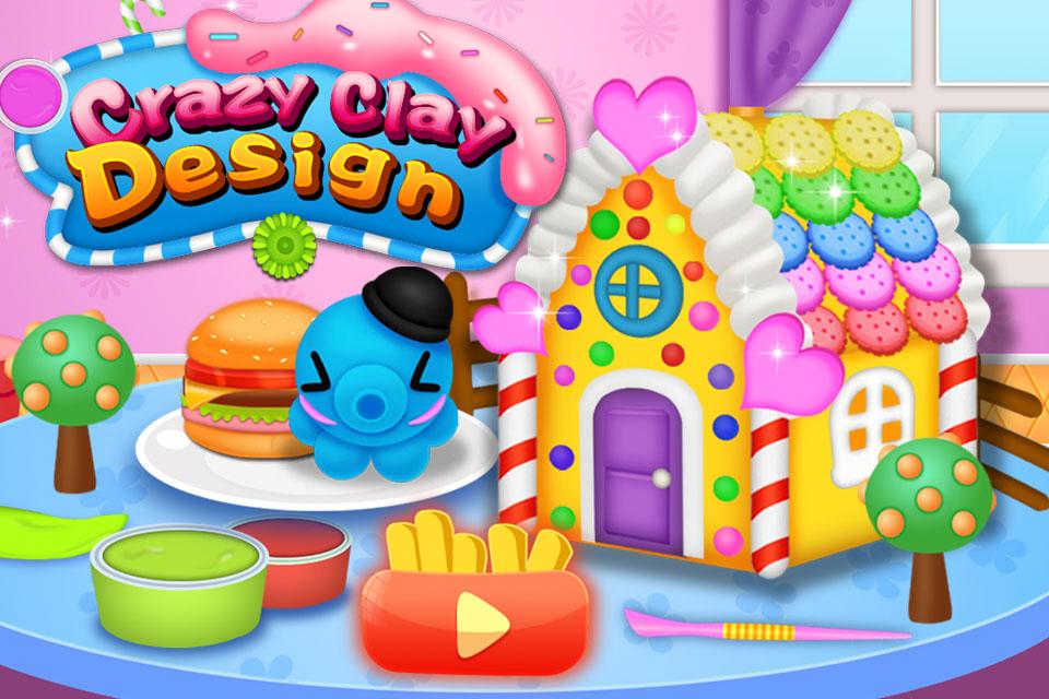 اسکرین شات 1 برنامه Crazy Clay Design