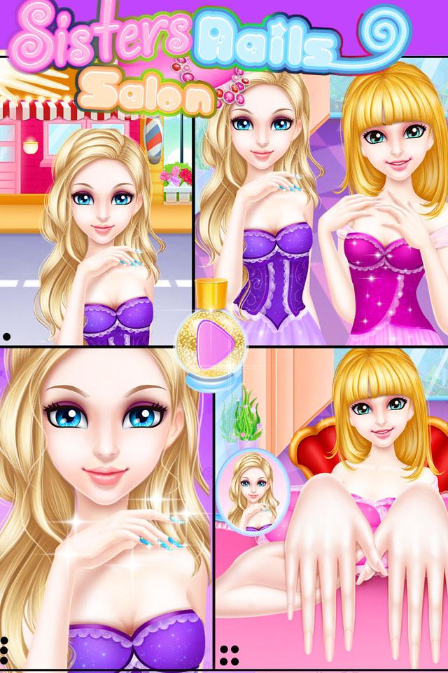 اسکرین شات 5 برنامه Sisters Nail Salon & Make up