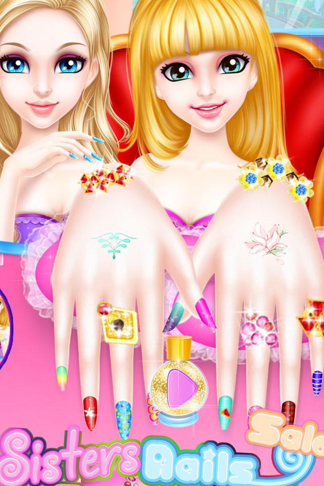 اسکرین شات 4 برنامه Sisters Nail Salon & Make up