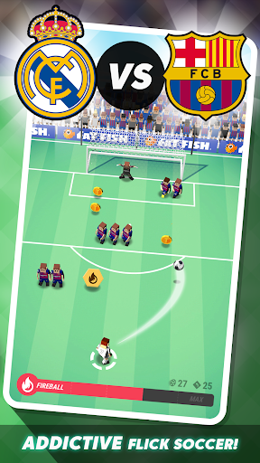 اسکرین شات 1 بازی Tiny Striker La Liga - Best Penalty Shootout Game