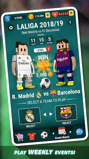 اسکرین شات 2 بازی Tiny Striker La Liga - Best Penalty Shootout Game