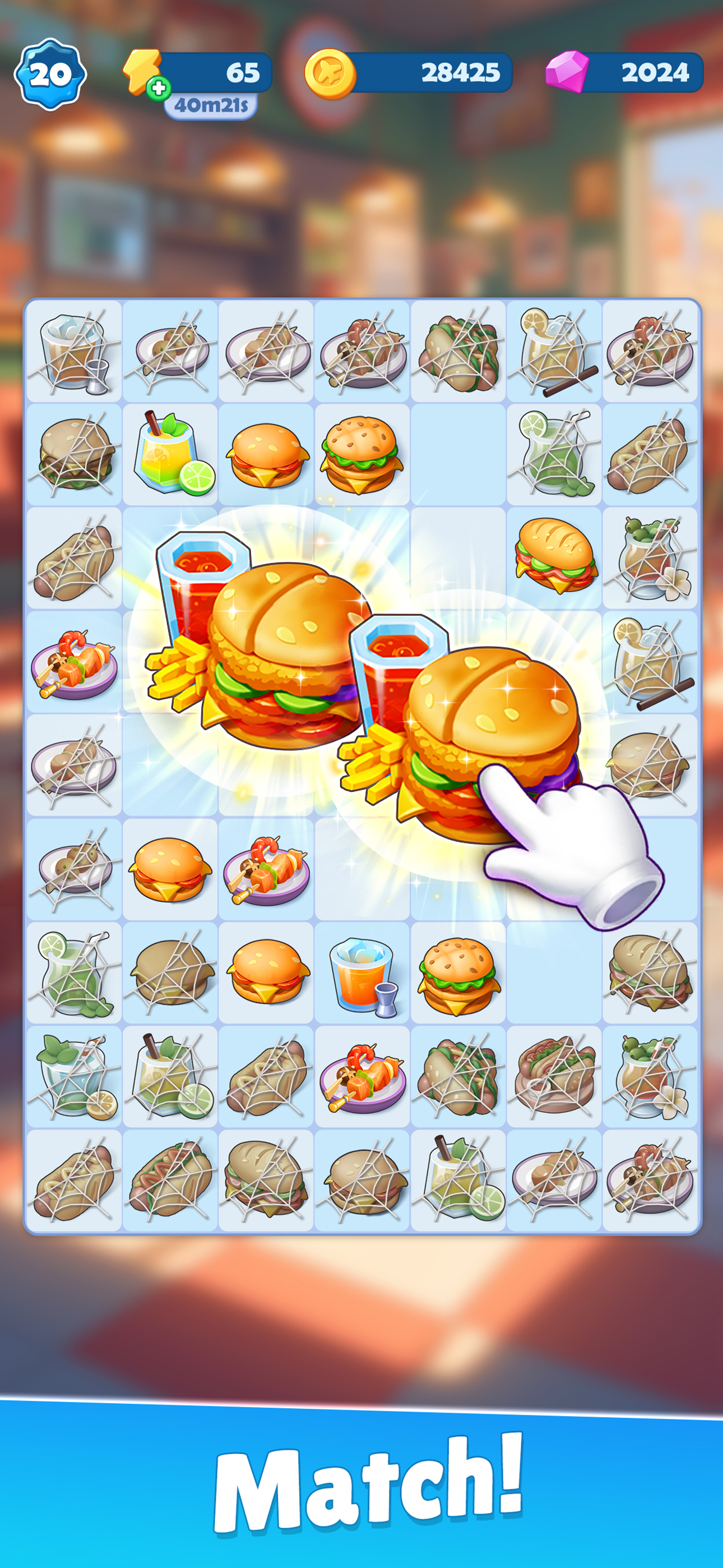 اسکرین شات 2 بازی Tasty Travels: Merge Game