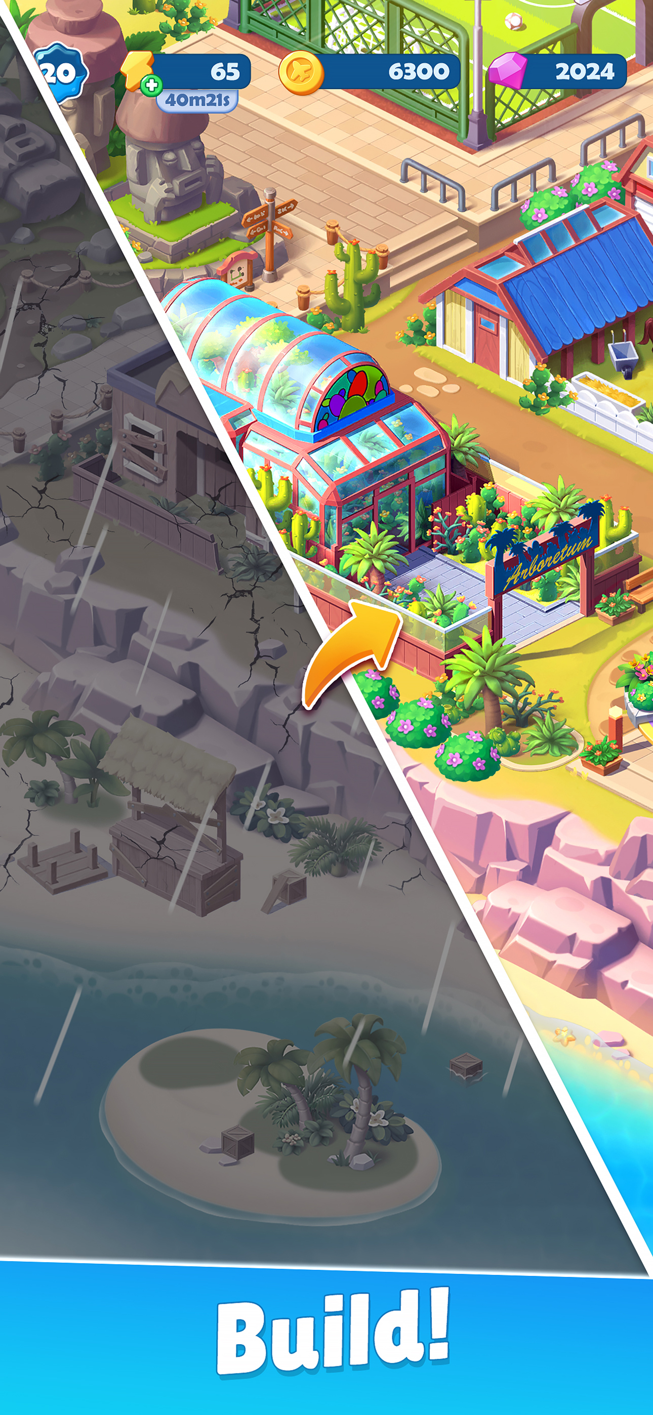 اسکرین شات 4 بازی Tasty Travels: Merge Game