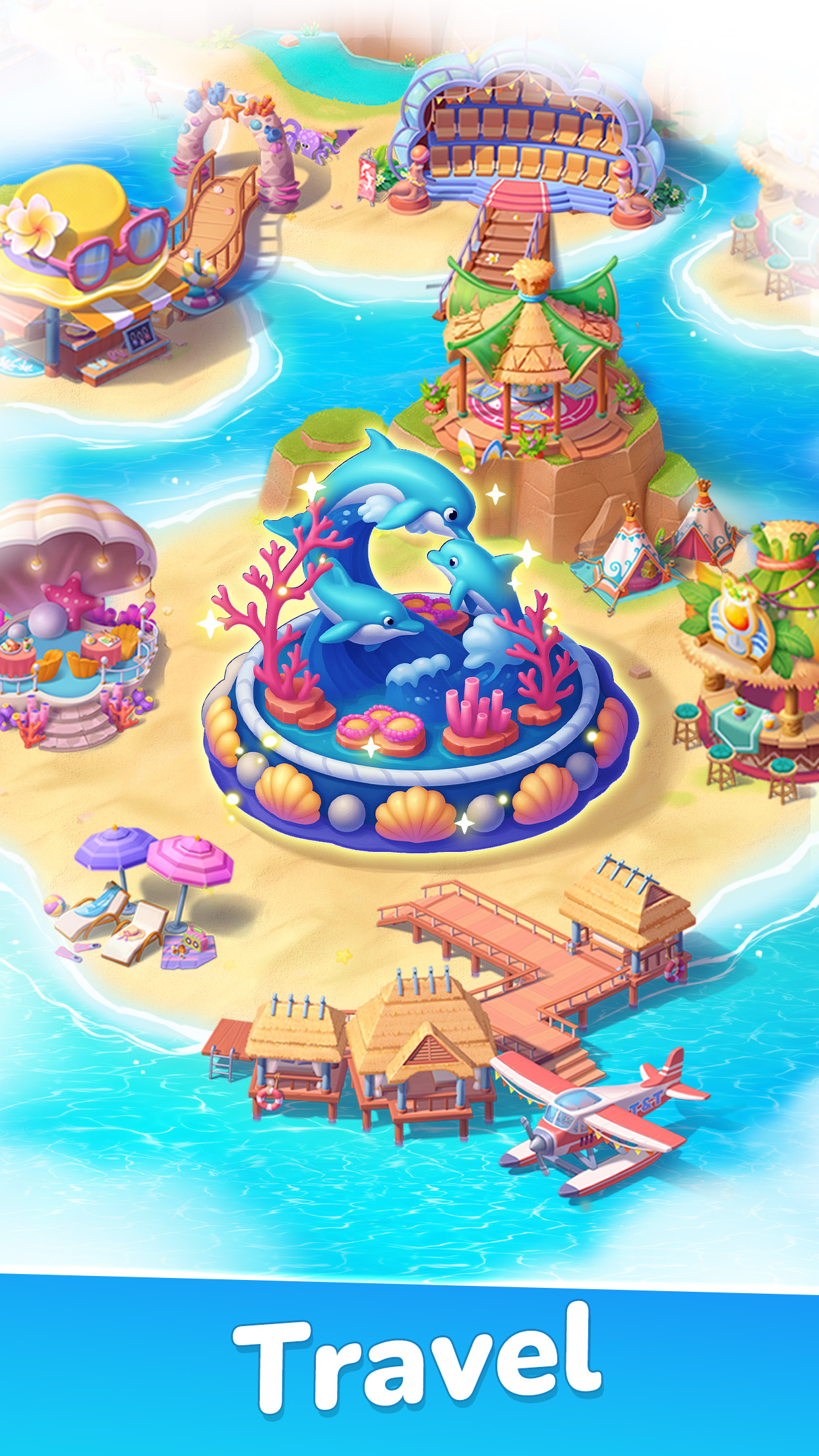 اسکرین شات 6 بازی Tasty Travels: Merge Game