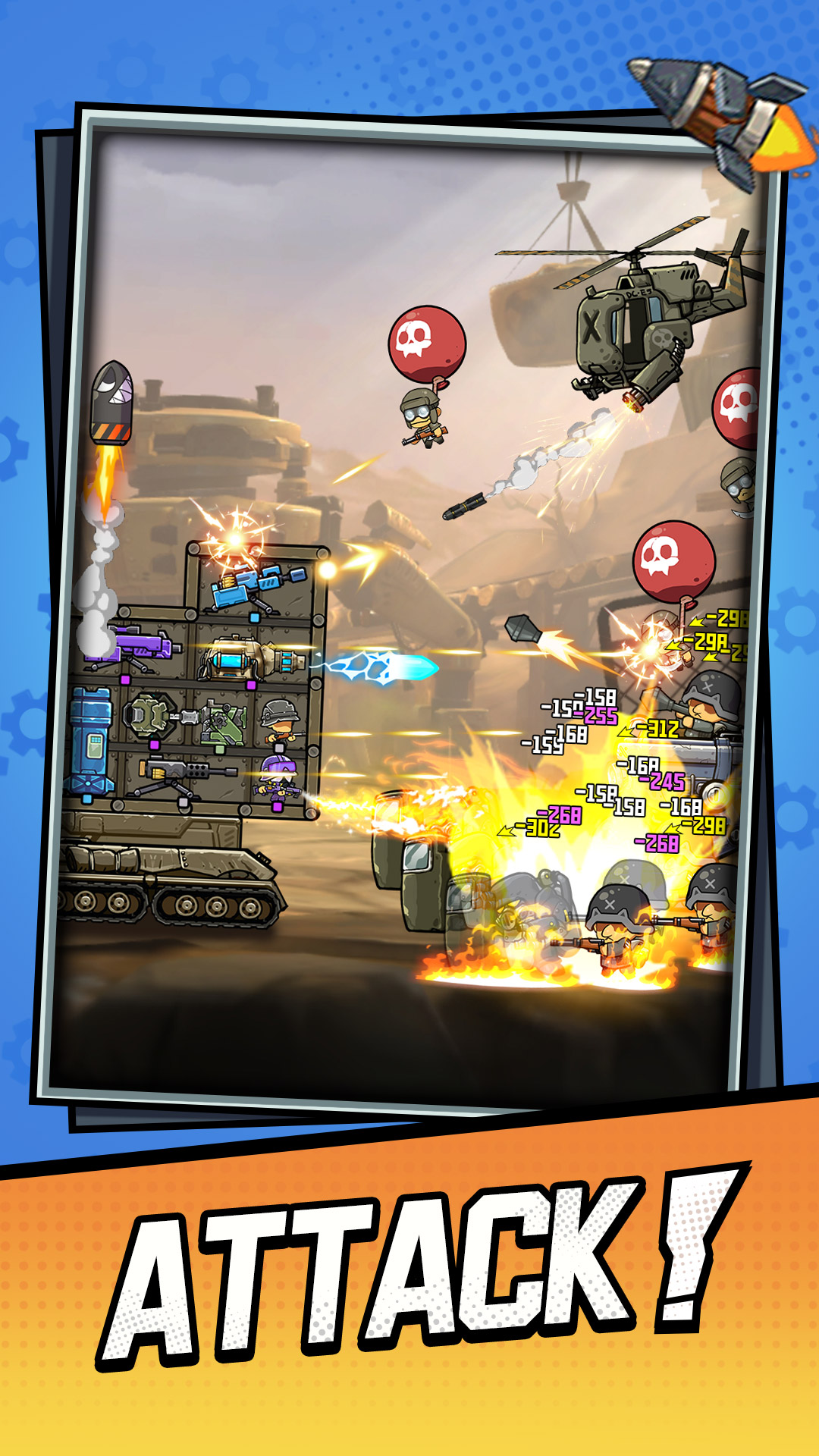 اسکرین شات 5 بازی Tank Pack Attack