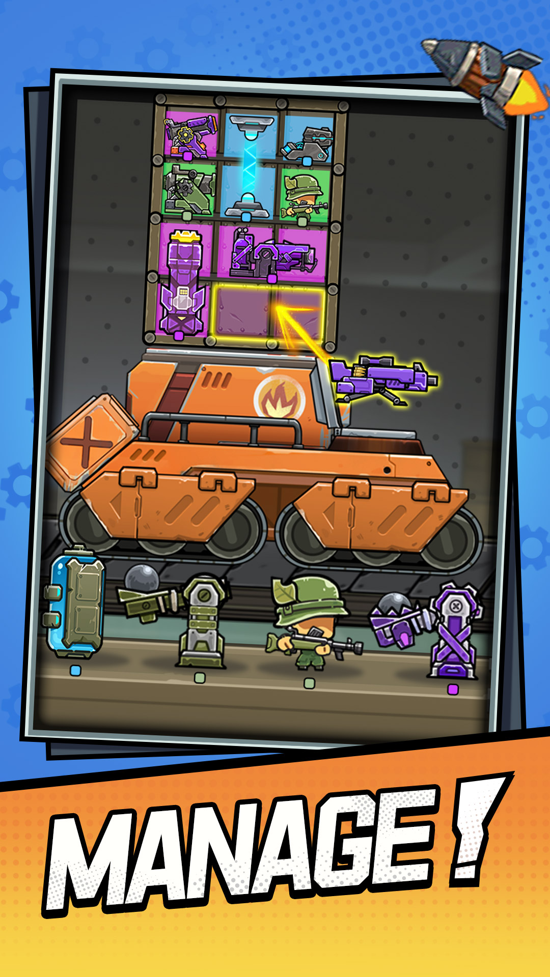 اسکرین شات 1 بازی Tank Pack Attack