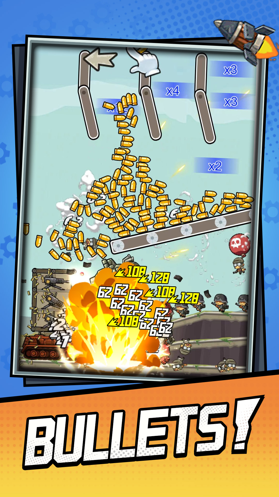 اسکرین شات 2 بازی Tank Pack Attack