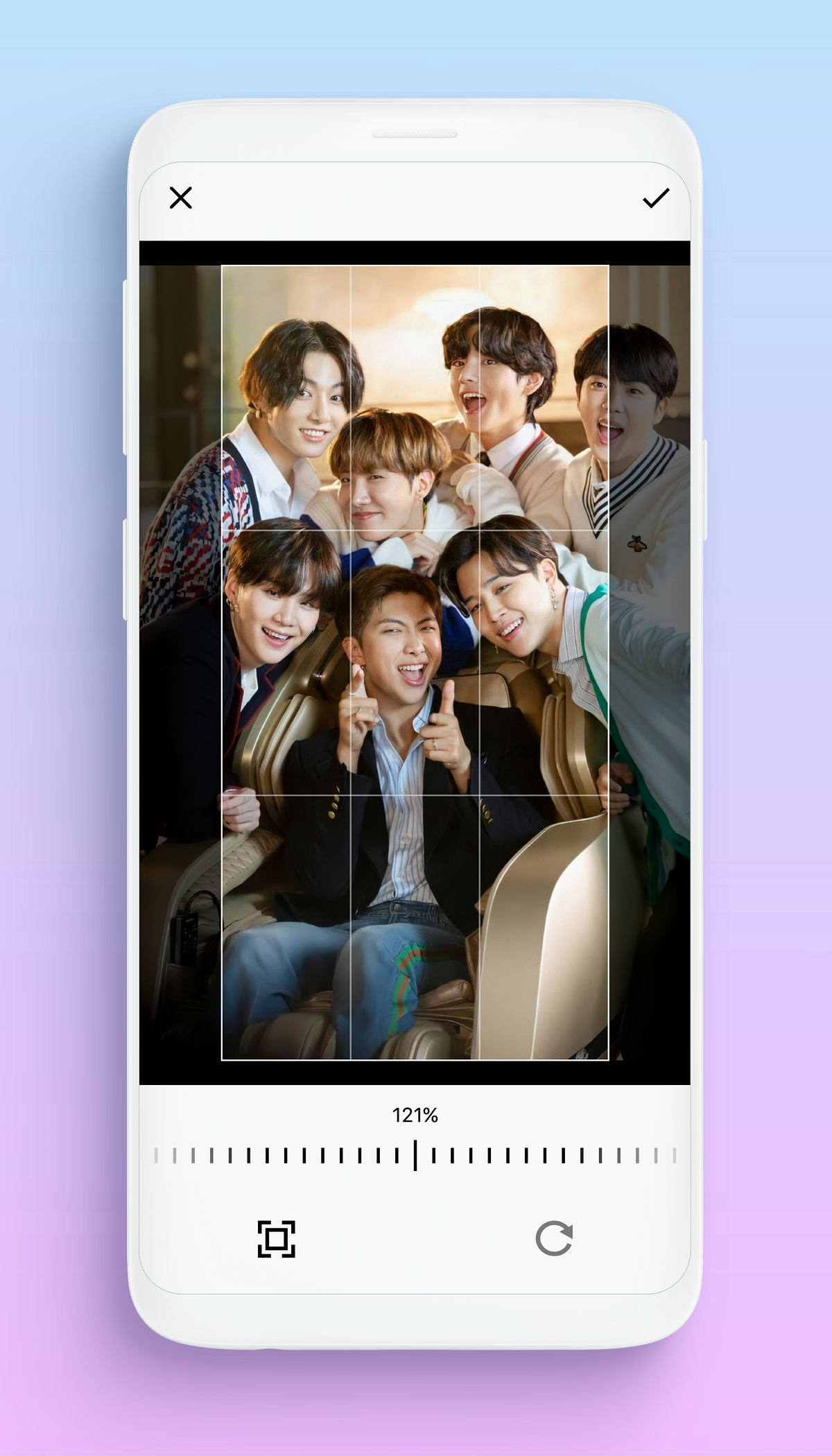 اسکرین شات 7 برنامه BTS Wallpaper HD 2K 4K