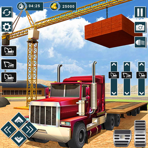 اسکرین شات 1 برنامه Excavator Truck Driving Game