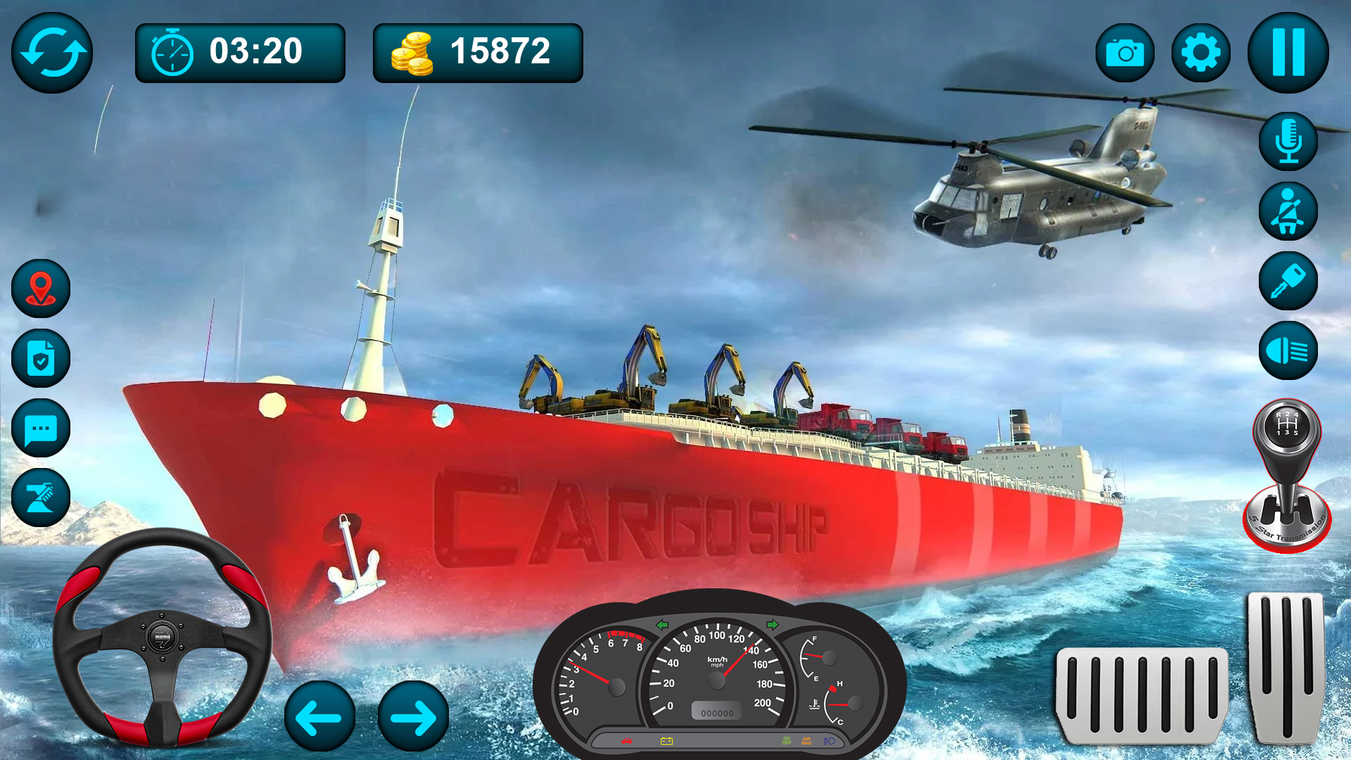 اسکرین شات 1 برنامه Cruise Ship 3D Boat Simulator