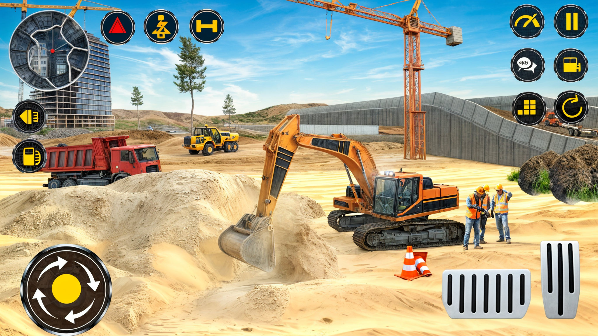 اسکرین شات 2 بازی Heavy Excavator Simulator PRO
