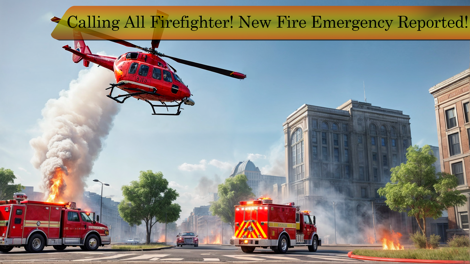 اسکرین شات 2 بازی Firefighter Fire Truck Driving