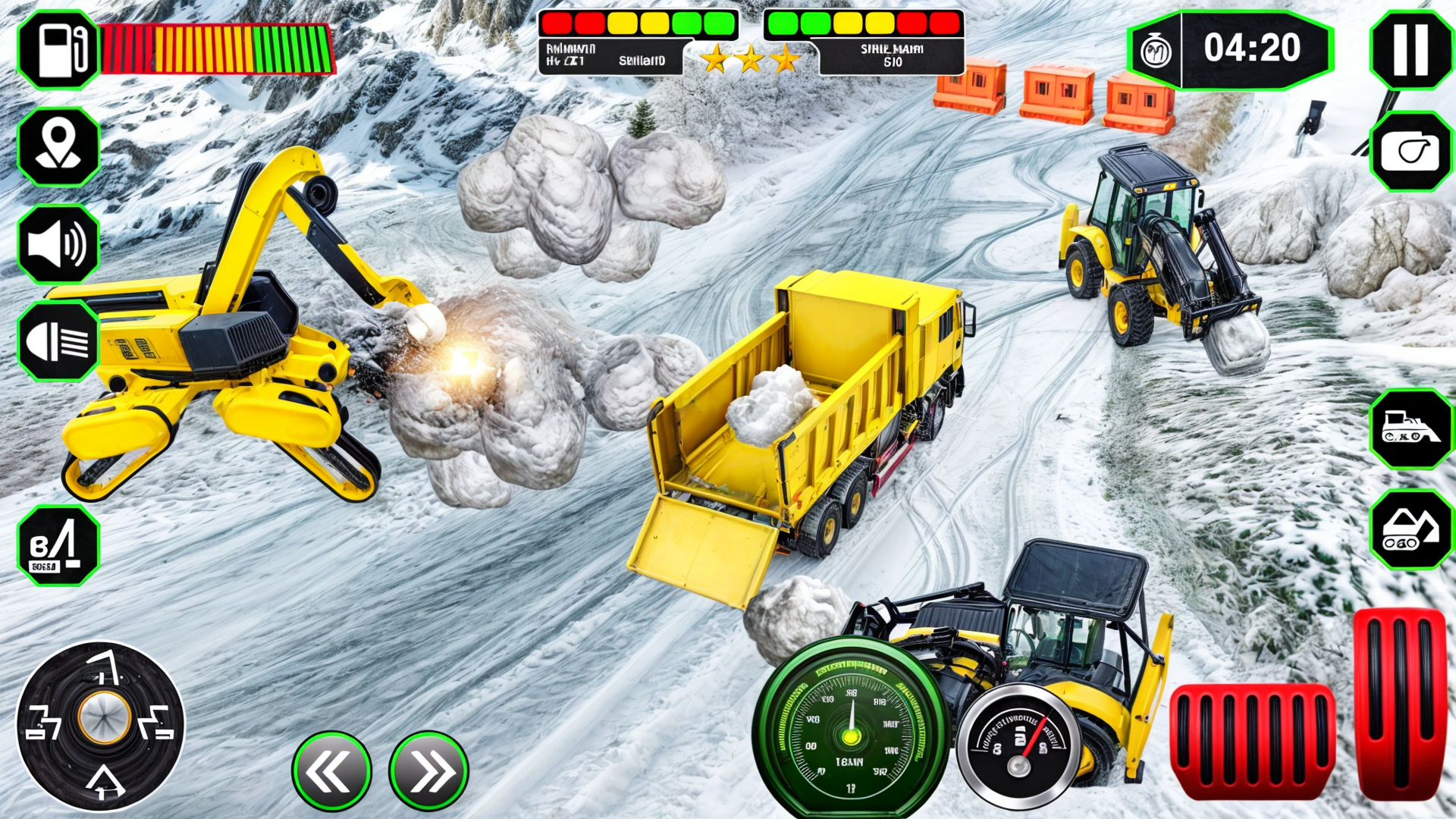 اسکرین شات 2 بازی Real Heavy Snow Plow Truck
