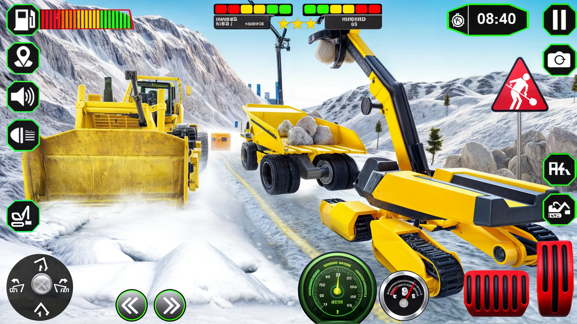 اسکرین شات 4 بازی Real Heavy Snow Plow Truck