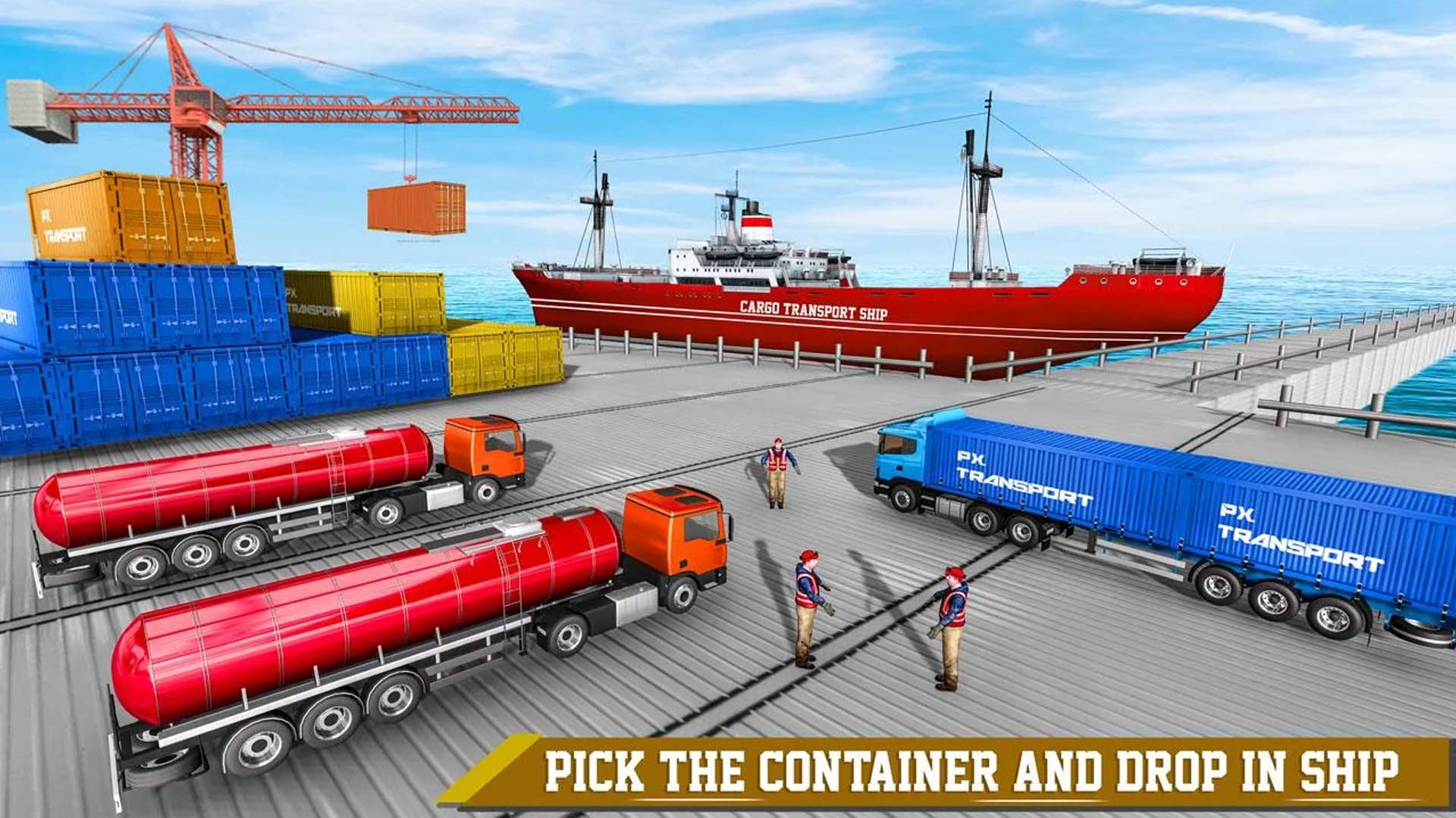 اسکرین شات 4 بازی Cargo Transport Truck Driving