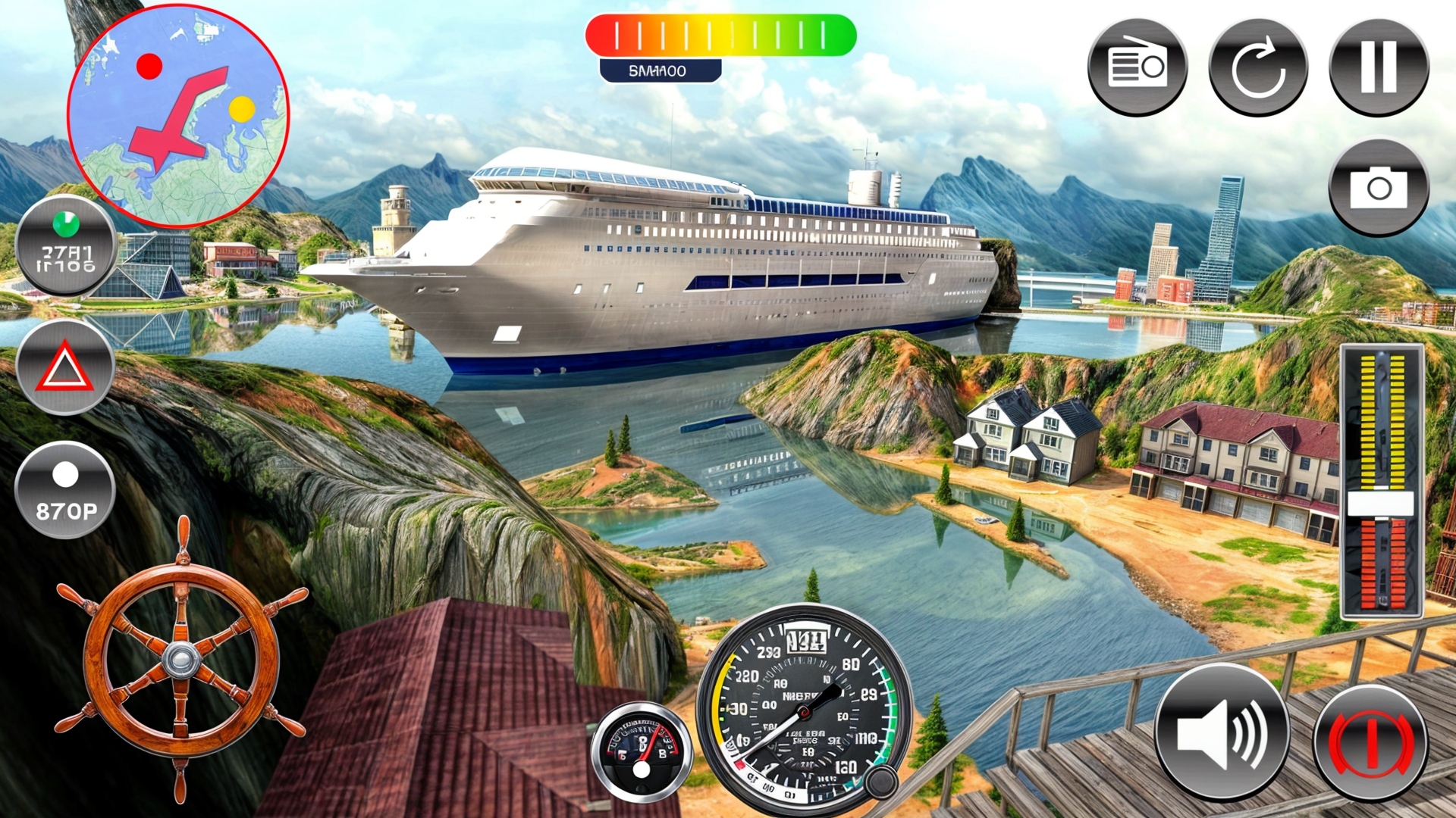 اسکرین شات 1 بازی Transport Cruise Ship Games