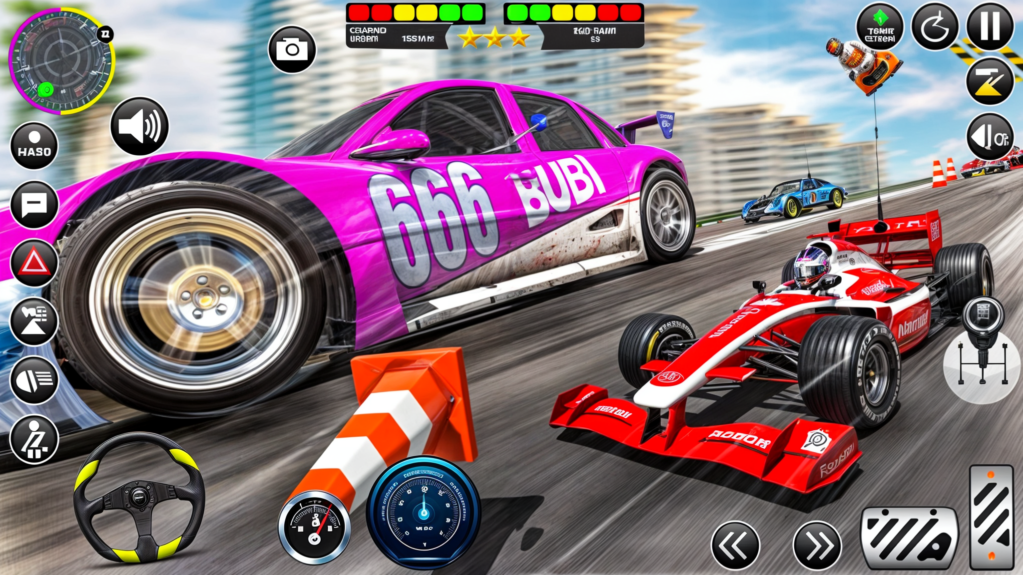 اسکرین شات 1 بازی Toy Car Stunts GT Racing Games