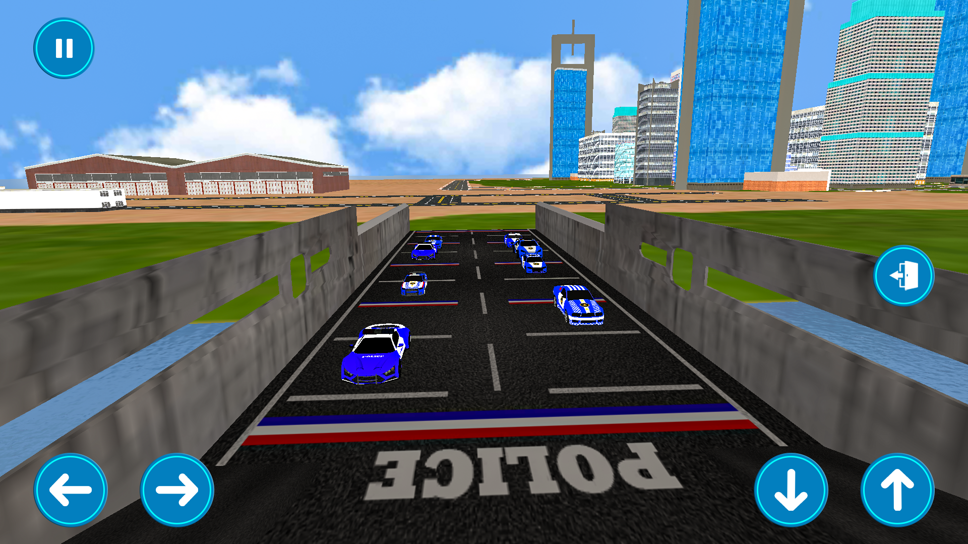 اسکرین شات 2 بازی Police Muscle Car Cargo Plane