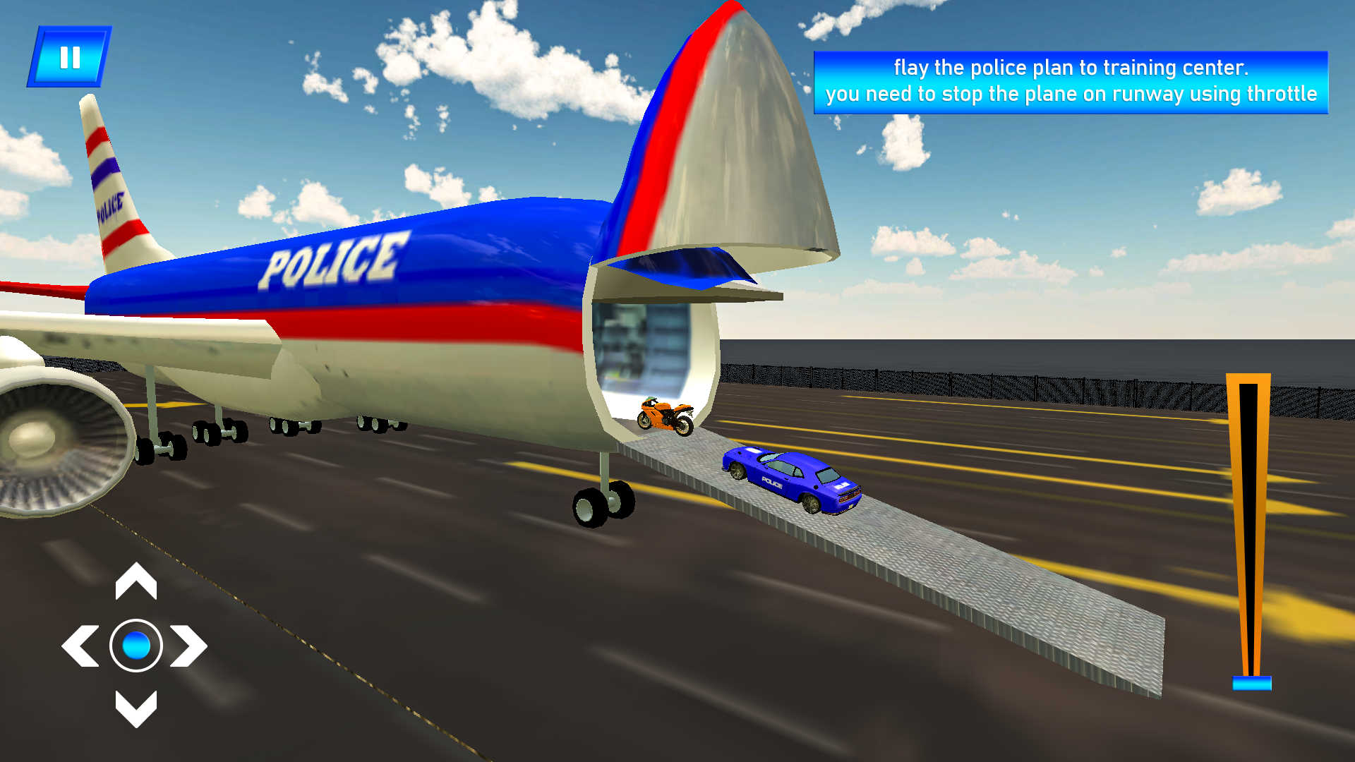 اسکرین شات 1 بازی Police Robot Transport Games