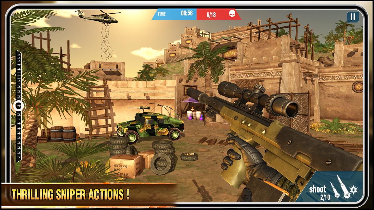 اسکرین شات 4 بازی Desert Military Sniper Shooter