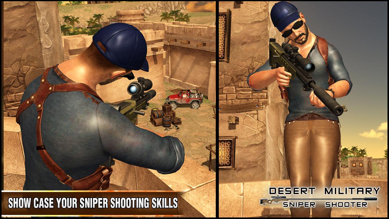 اسکرین شات 5 بازی Desert Military Sniper Shooter