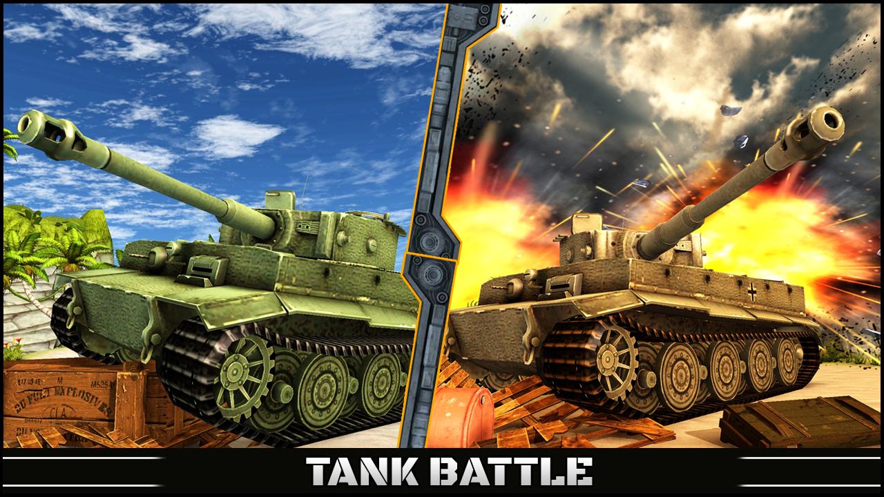 اسکرین شات 1 بازی World War Army: Tank War Games