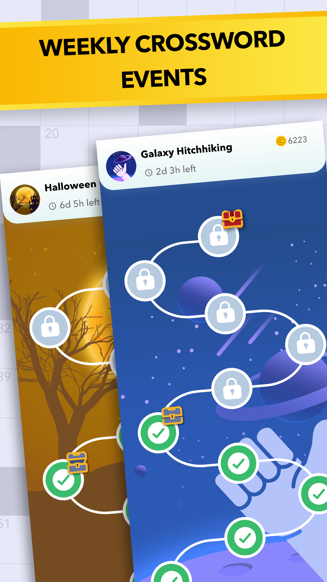 اسکرین شات 4 بازی Crossword Puzzle Universe