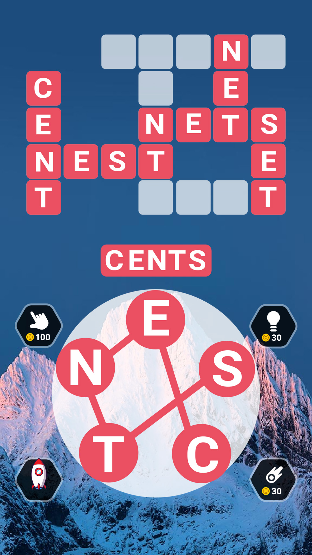 اسکرین شات 5 بازی Word Galaxy Challenge