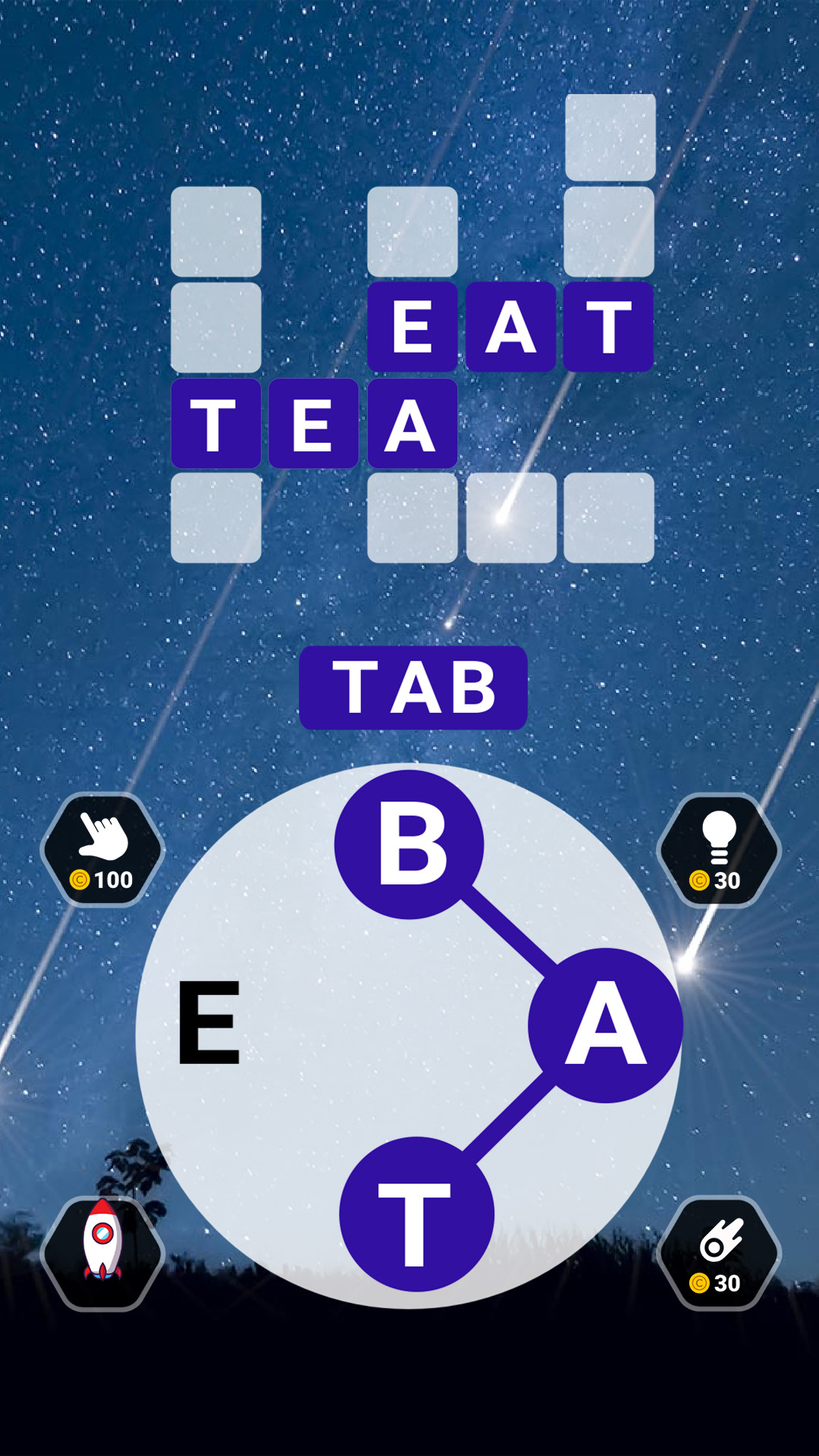 اسکرین شات 1 بازی Word Galaxy Challenge