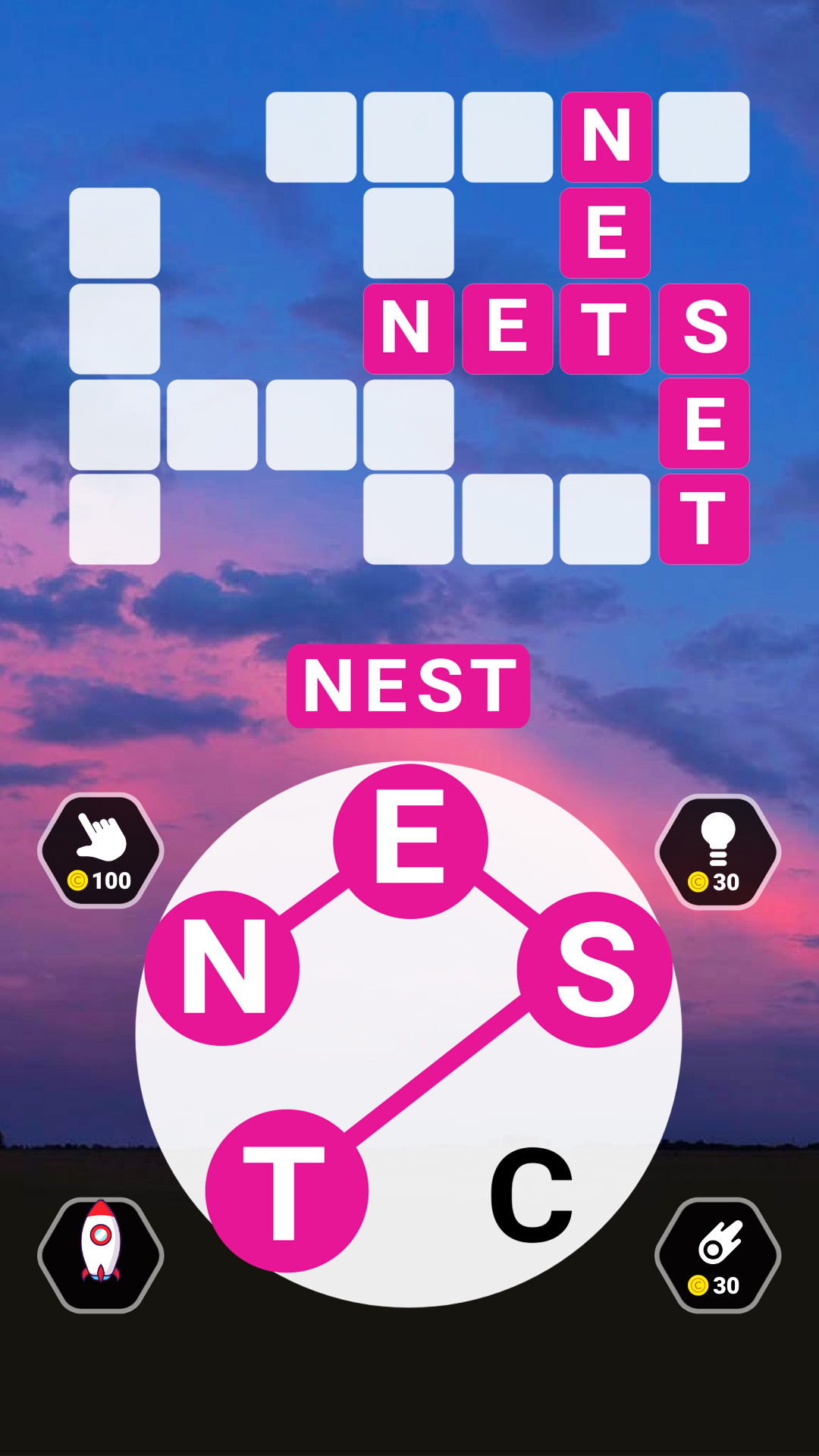 اسکرین شات 6 بازی Word Galaxy Challenge