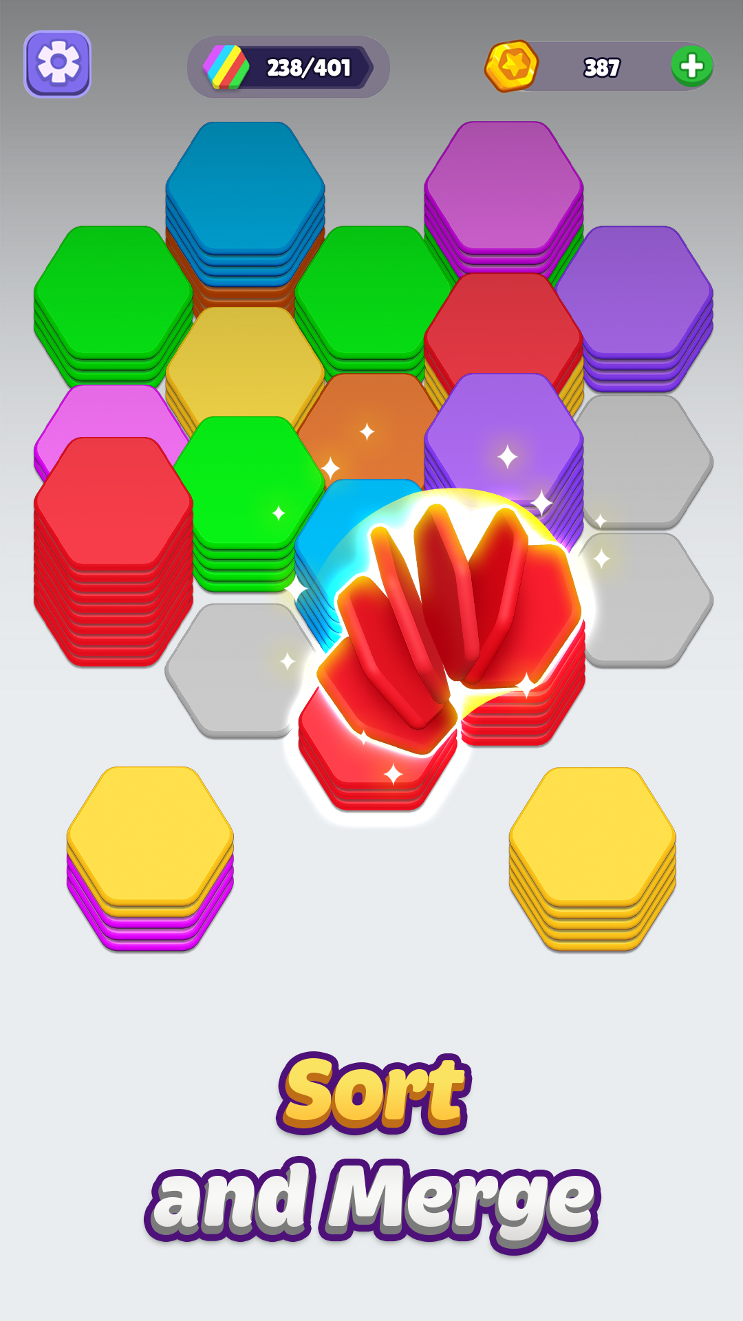 اسکرین شات 2 بازی Hexa Sorting Puzzle