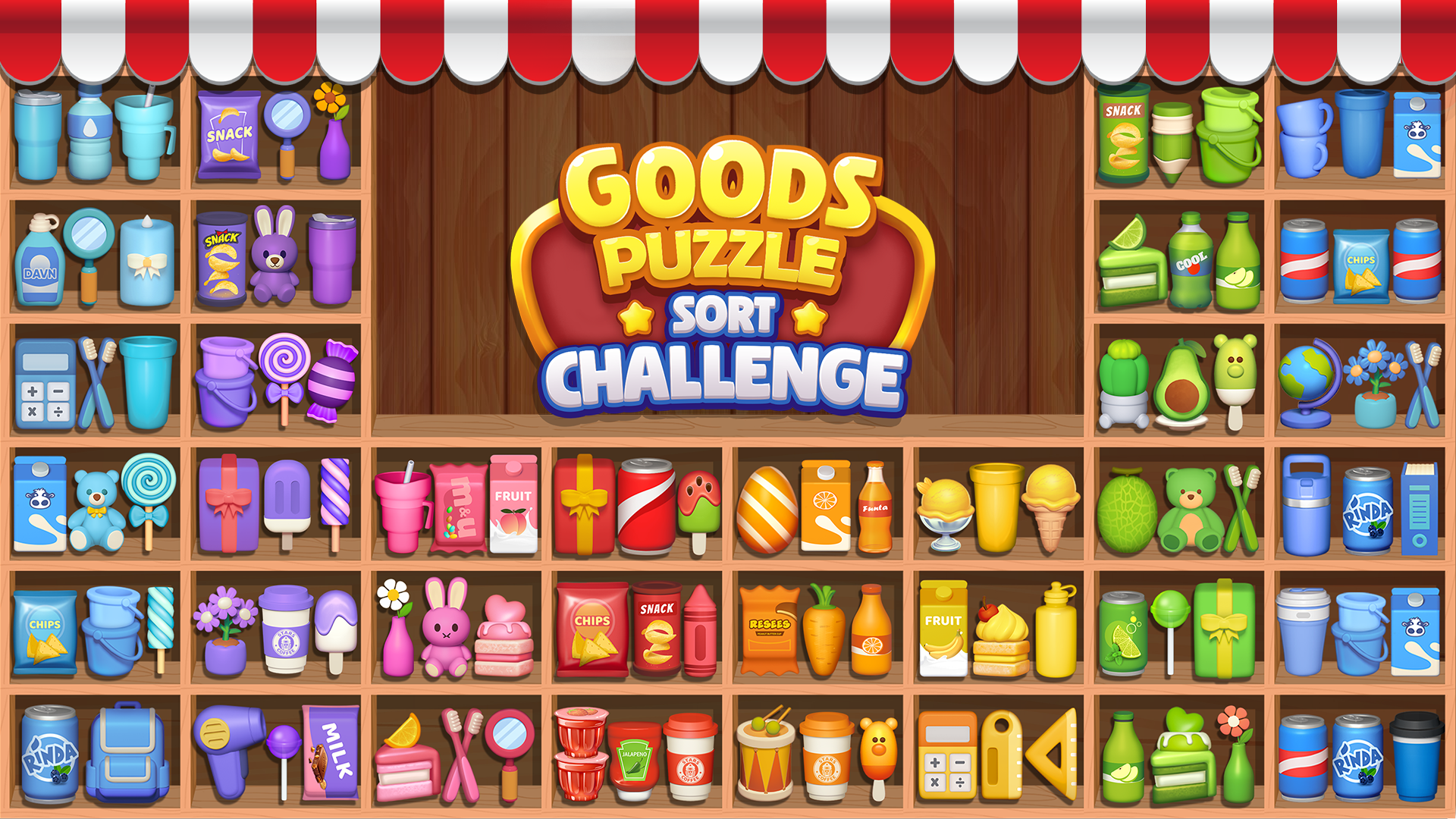 اسکرین شات 8 بازی Goods Puzzle: Sort Challenge™