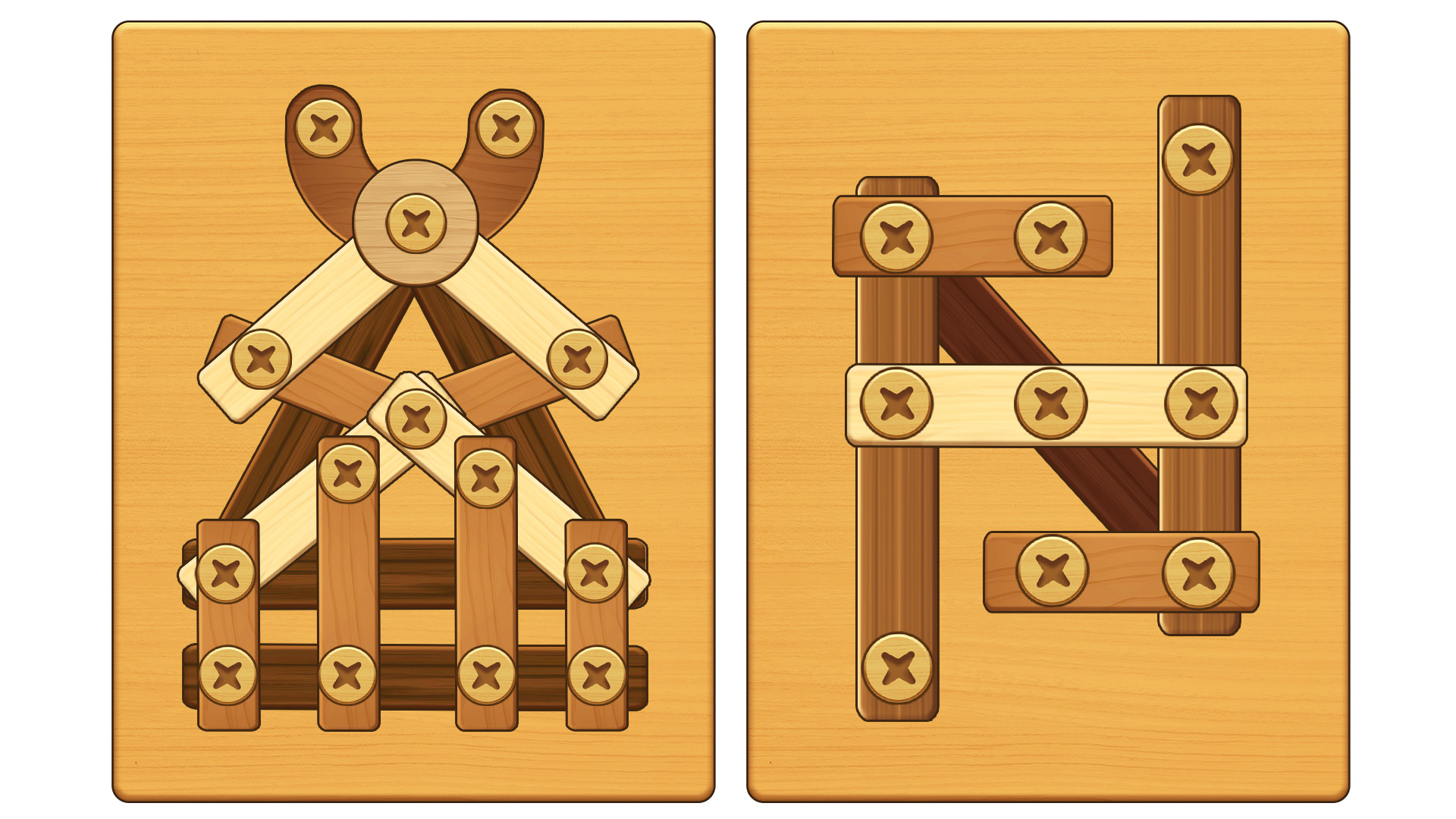 اسکرین شات 7 بازی Screw Puzzle: Wood Nut & Bolt™