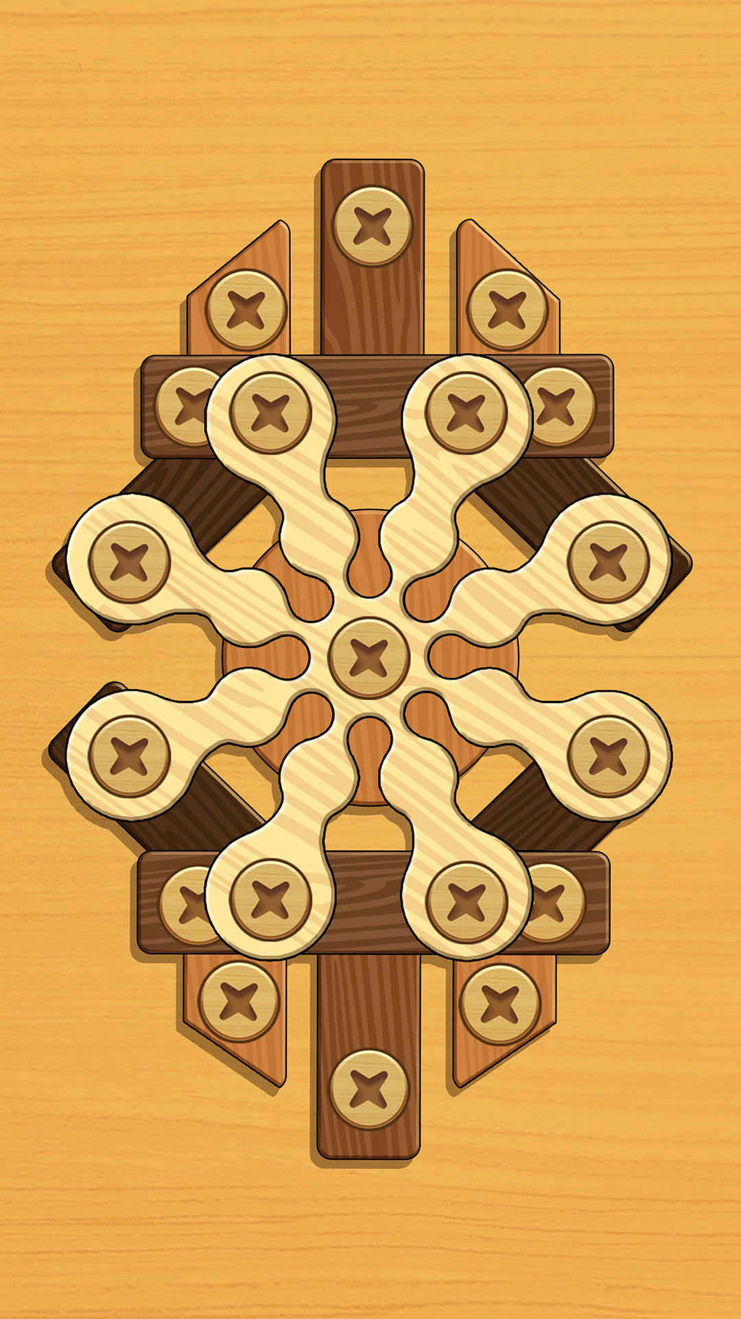 اسکرین شات 4 بازی Screw Puzzle: Wood Nut & Bolt™