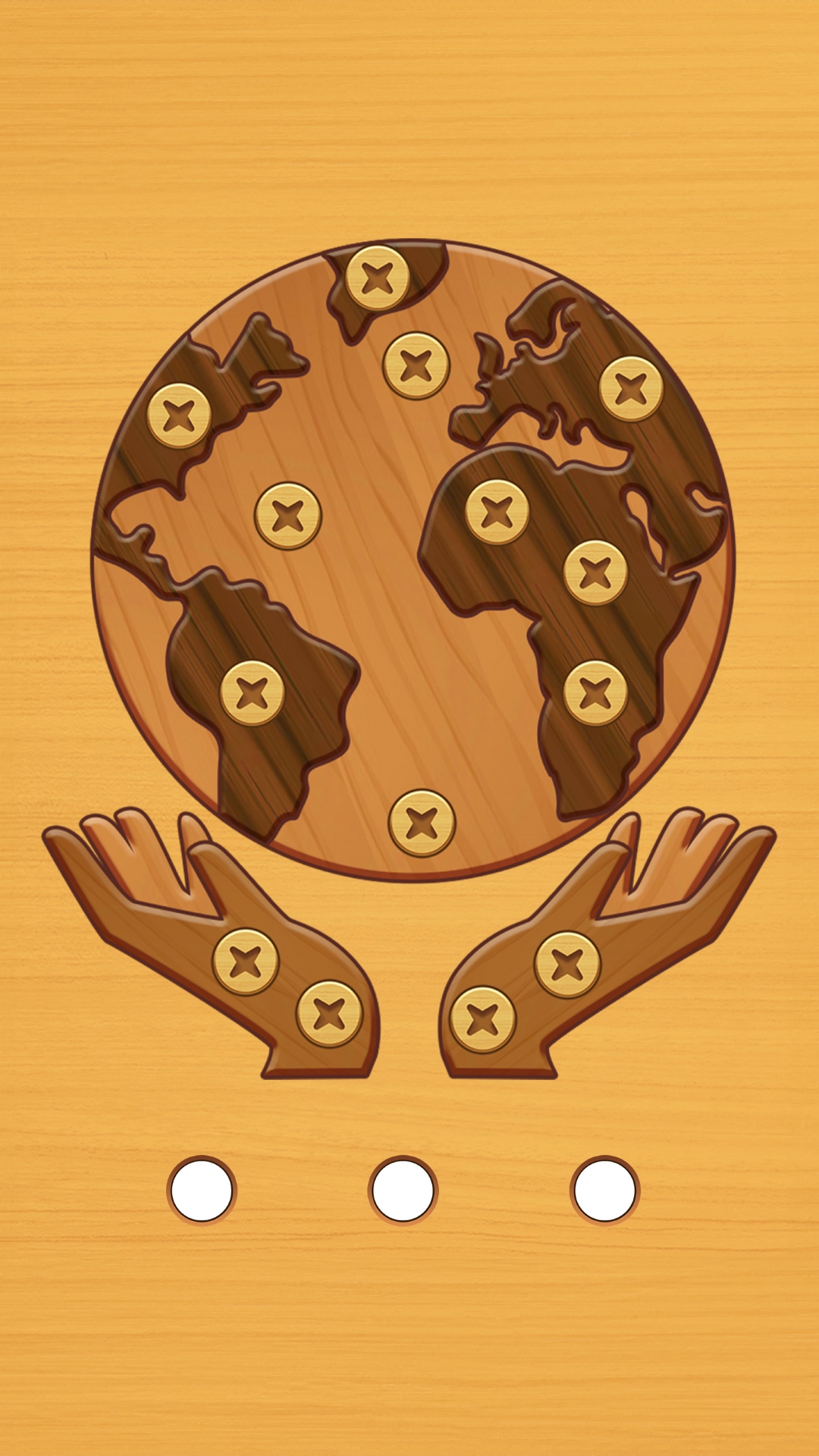 اسکرین شات 3 بازی Screw Puzzle: Wood Nut & Bolt™
