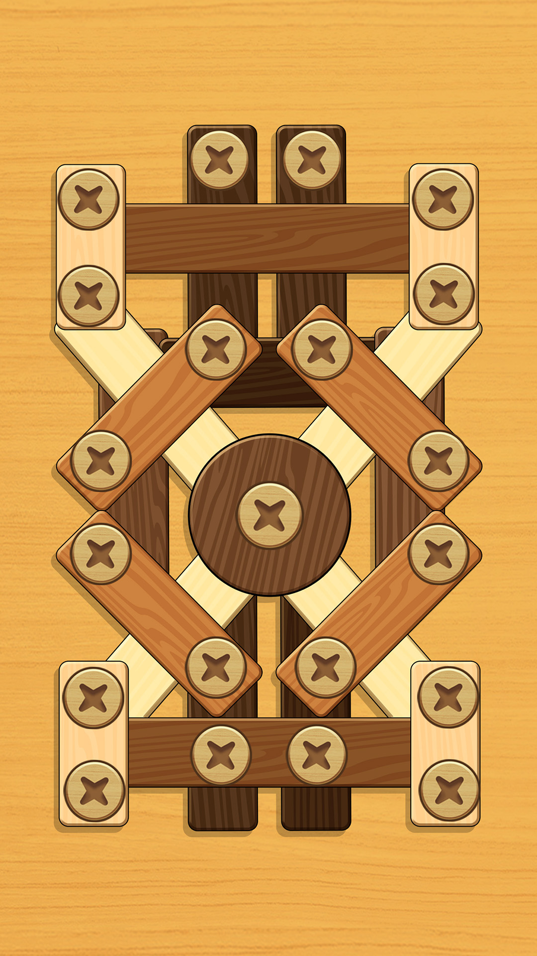 اسکرین شات 6 بازی Screw Puzzle: Wood Nut & Bolt™