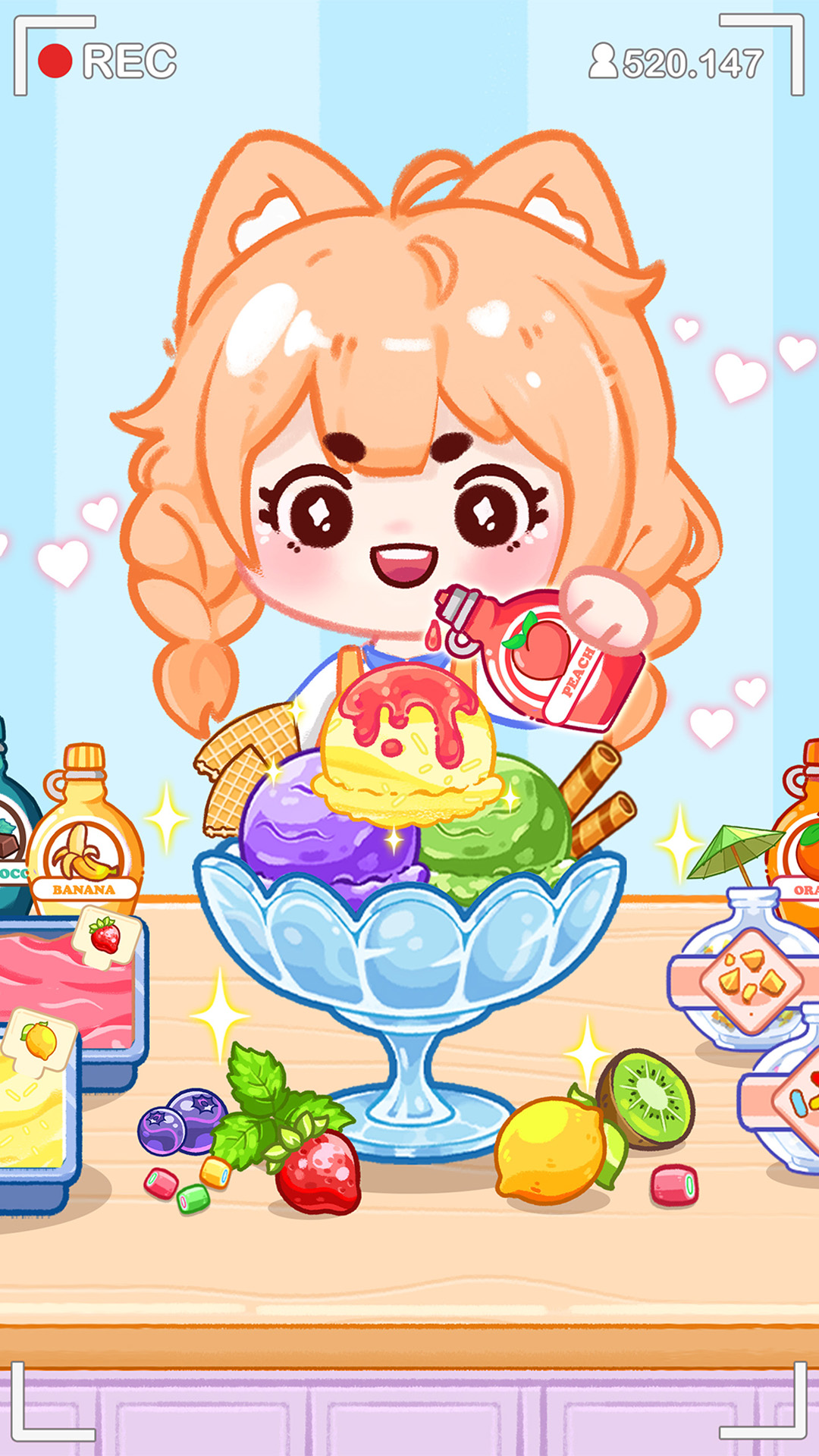 اسکرین شات 3 بازی Ice Cream Perfect: Mukbang DIY