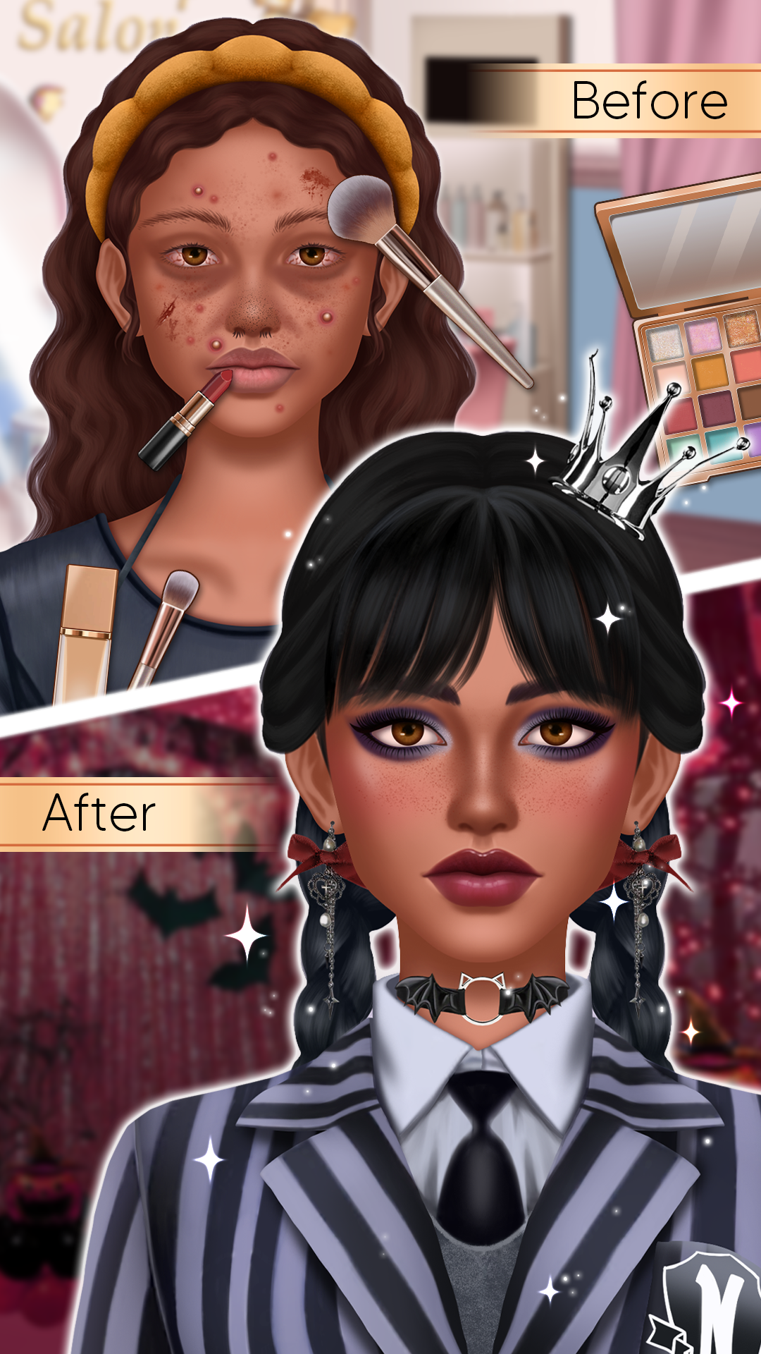 اسکرین شات 3 بازی Beauty Story: Makeup Makeover